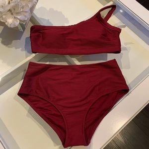 NWT Old Navy Maroon 2 Piece Set